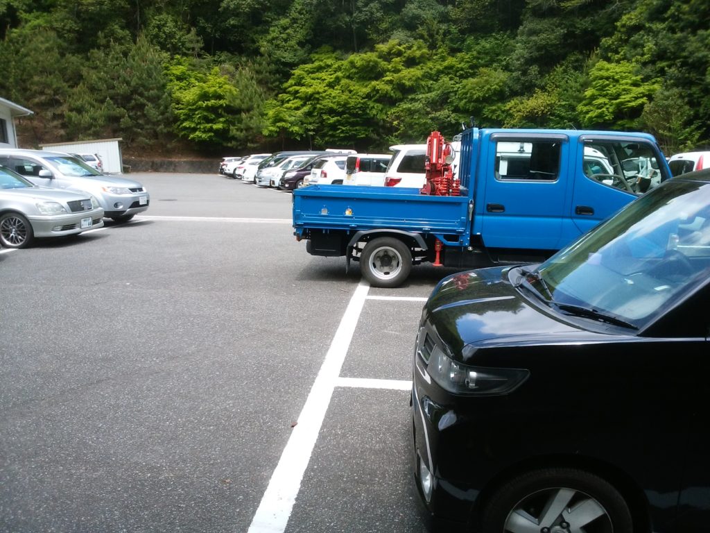 羅漢の里 駐車場