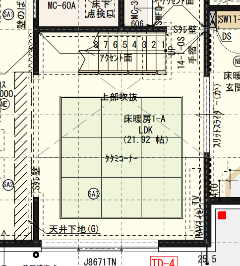 一条工務店吹き抜け