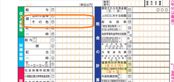 確定申告雑所得