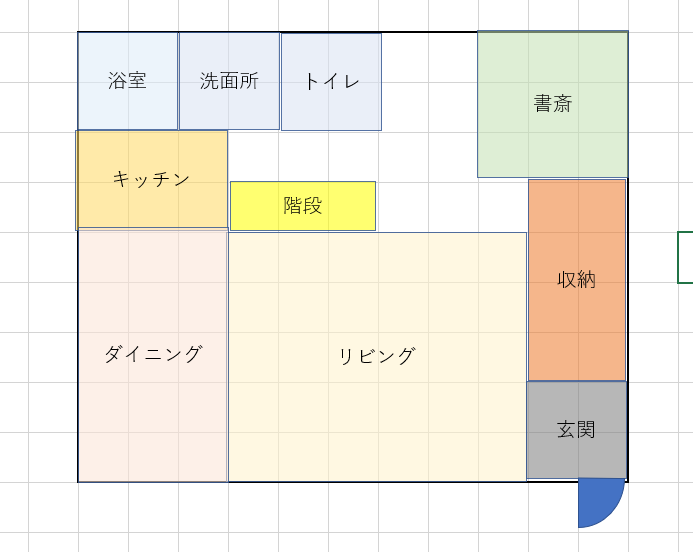 【エクセルで間取り図面作成ガイド】フリーソフトなら製図も簡単？ 一条工務店とイツキのブログ