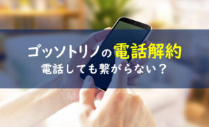ゴッソトリノ 電話解約