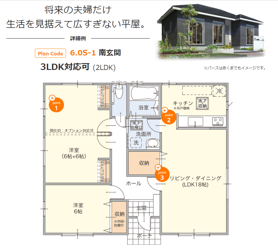 小さいローコスト平屋が危険な４つ理由 坪の輸入住宅は可能 一条工務店とイツキのブログ