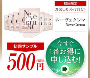 ネーヴェクレマ 500円