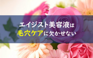 エイジスト美容液 毛穴