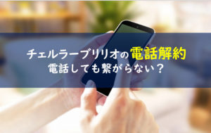 チェルラーブリリオ 電話解約