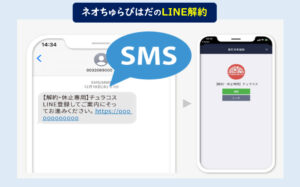 ネオちゅらびはだLINE解約