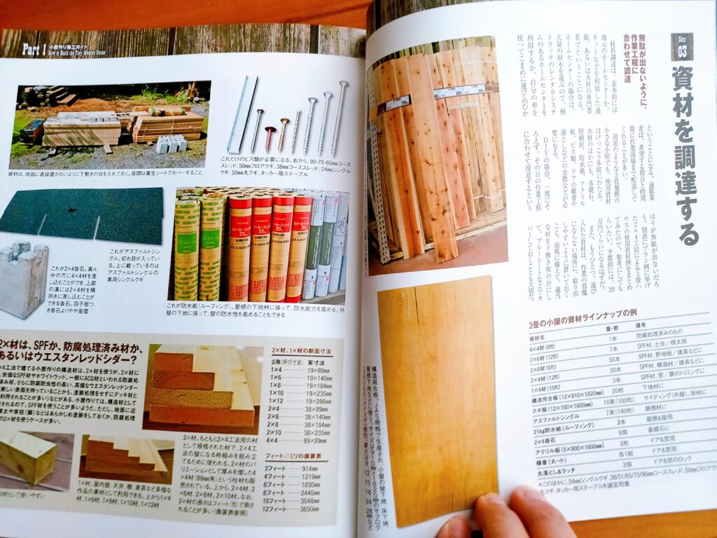 自分でできる！小屋の作り方